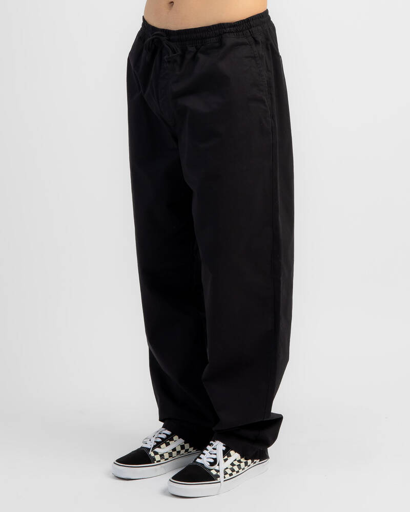 Vans Range Baggy Tapered Elastic Waist Pants for Mens