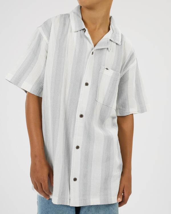Rip Curl Boys' Classic Surf Weaver Short Sleeve Shirt for Mens