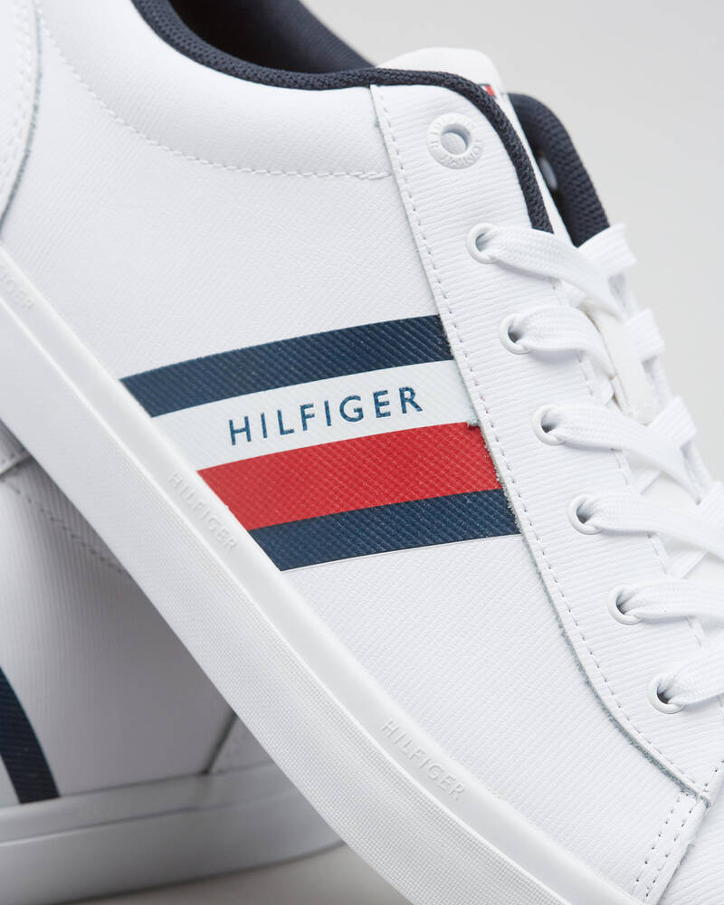 Tommy Hilfiger Essential Leather Vulc Stripes for Mens