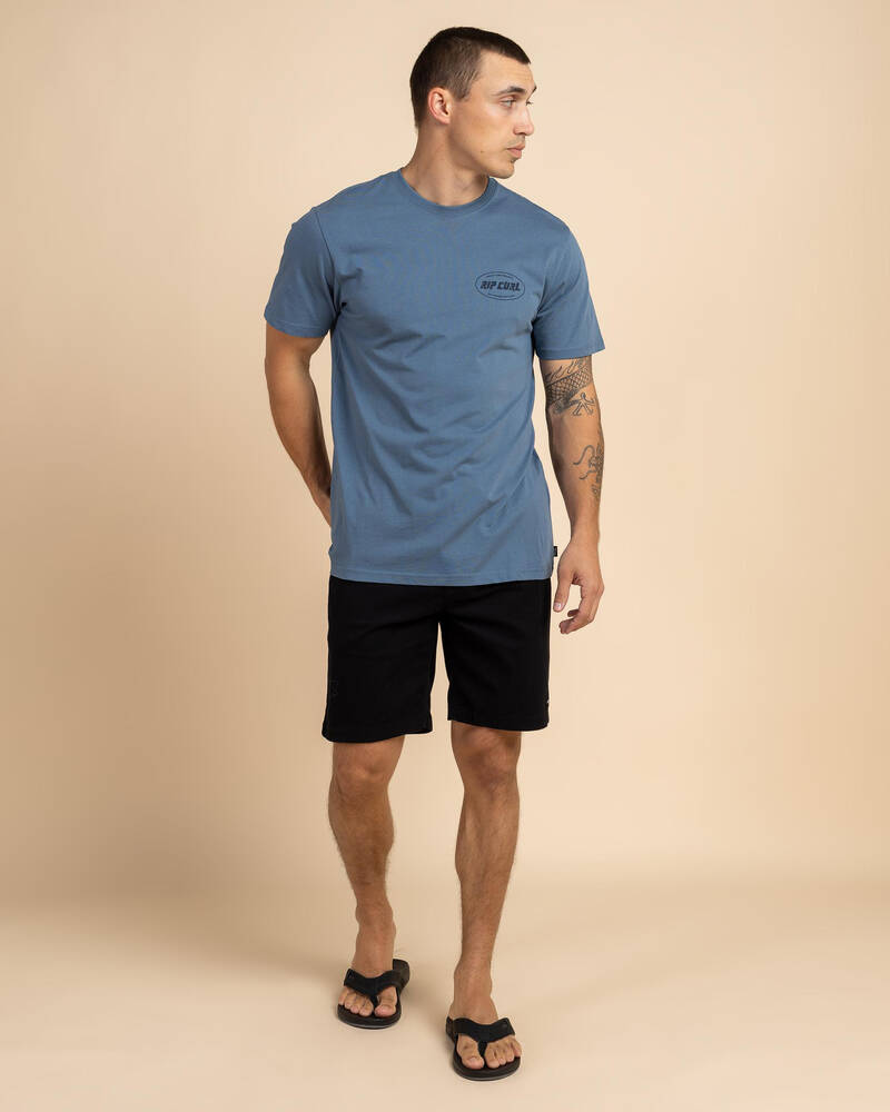 Rip Curl Staple Oval T-Shirt for Mens