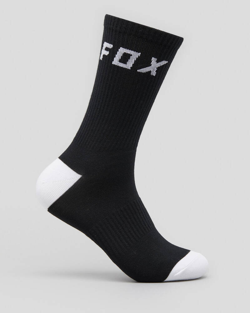 Fox Legacy Moth Crew Socks 5 Pack for Mens