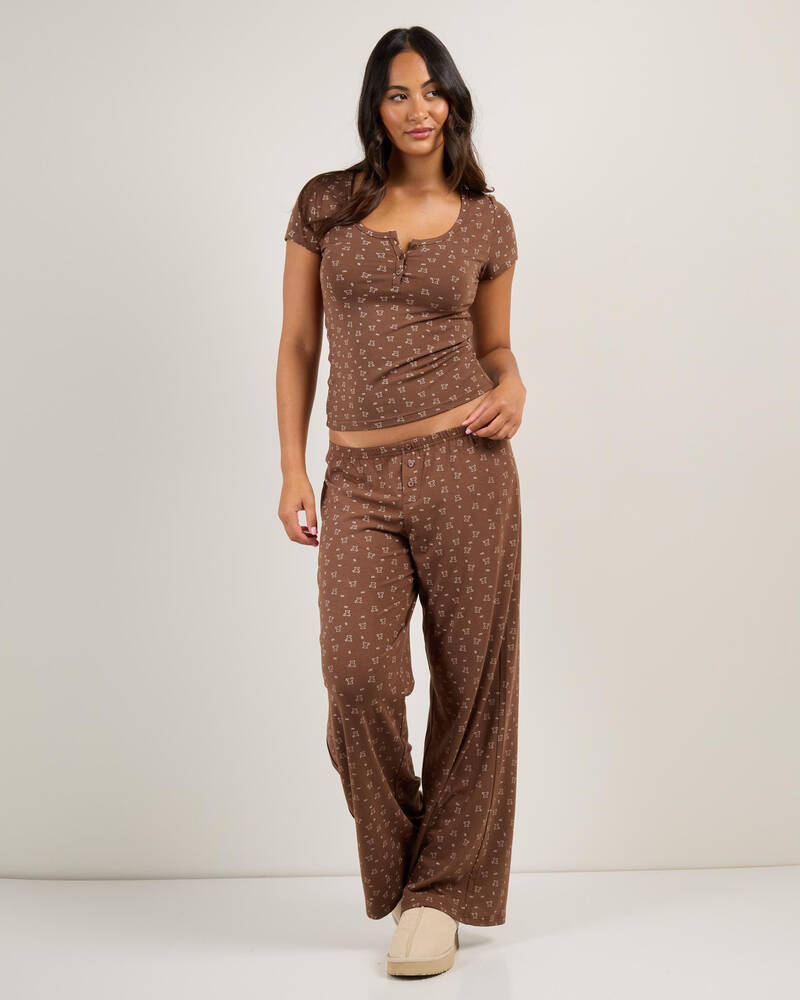 Malibu Lounge Humphrey Bear Pyjama Pants for Womens