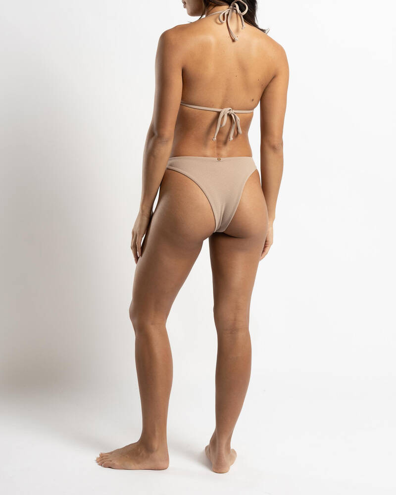 Kaiami Morgan Ring High Cut Bikini Bottom for Womens