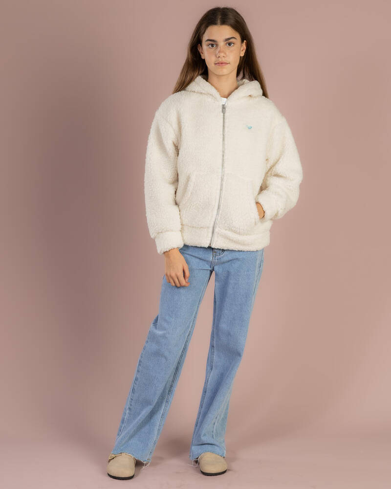 Roxy Girls' Back to Full Zipped Jacket for Womens