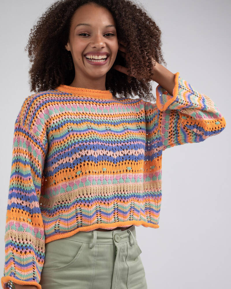 Thanne Mia Crochet Top for Womens