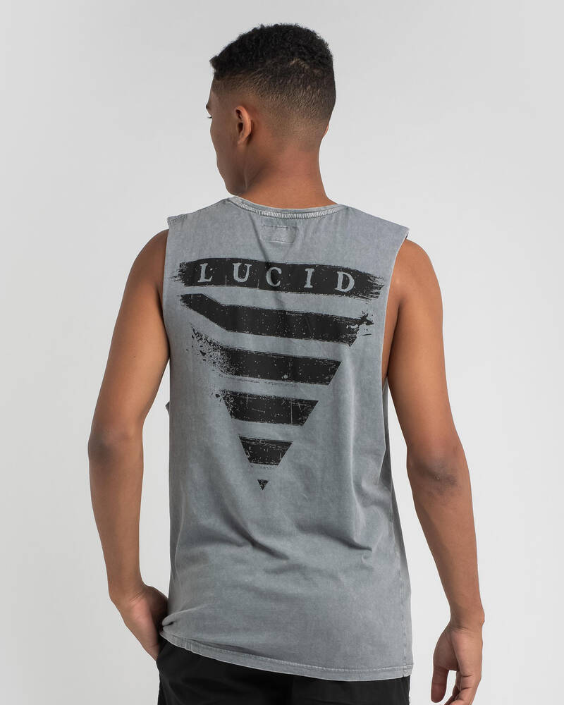 Lucid Painted Muscle Tank for Mens