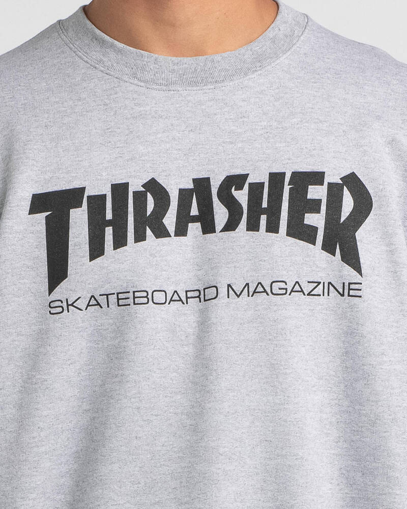 Thrasher Skate Mag Crew Sweatshirt for Mens