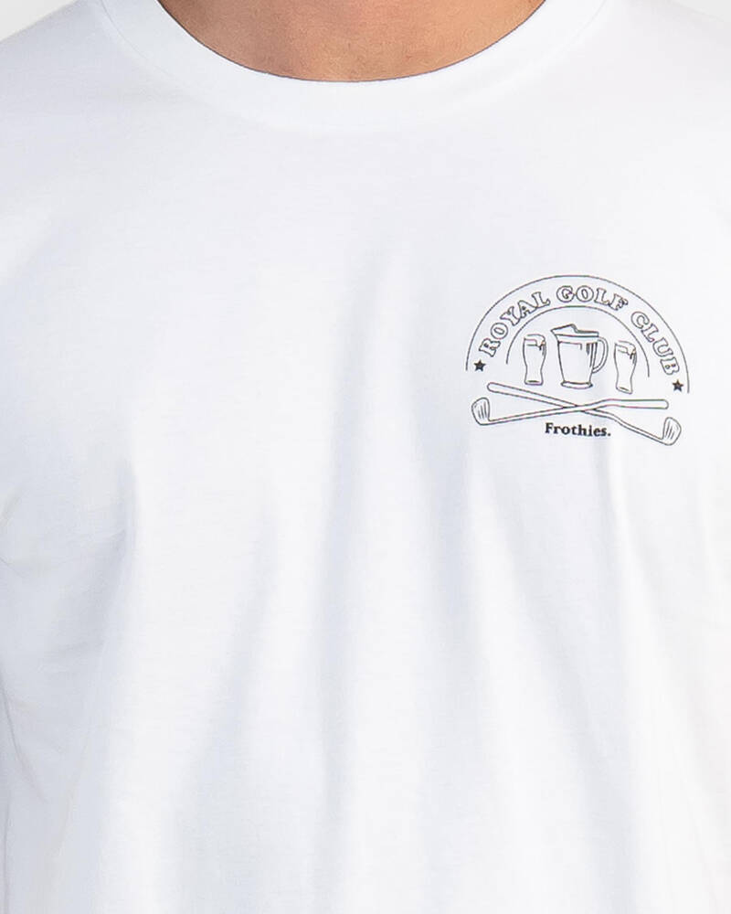 Frothies Pub Golf T-Shirt for Mens