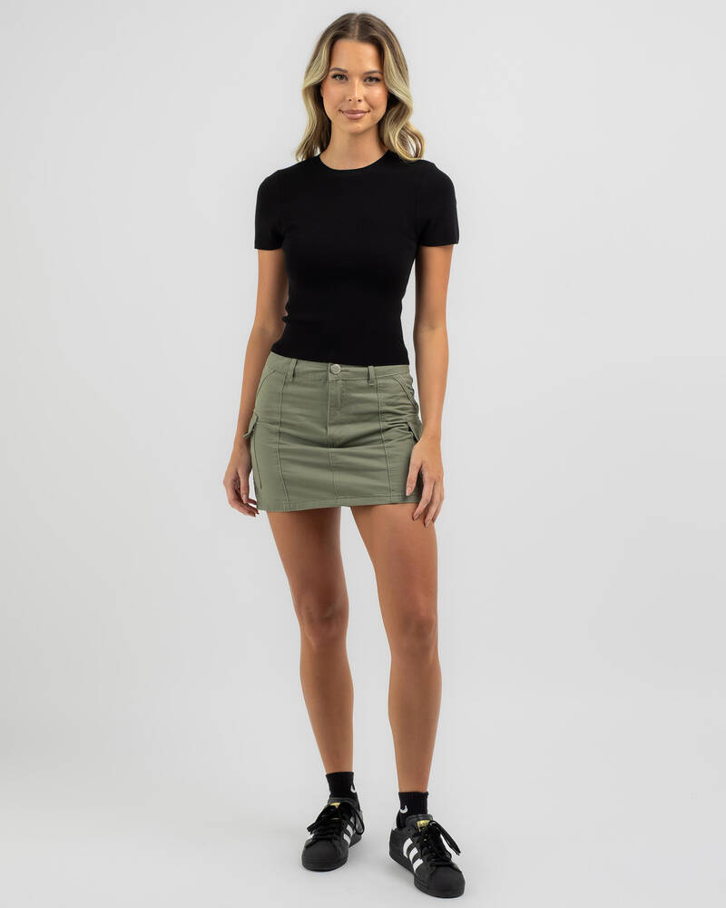 Ava And Ever Basic Knit Tee for Womens