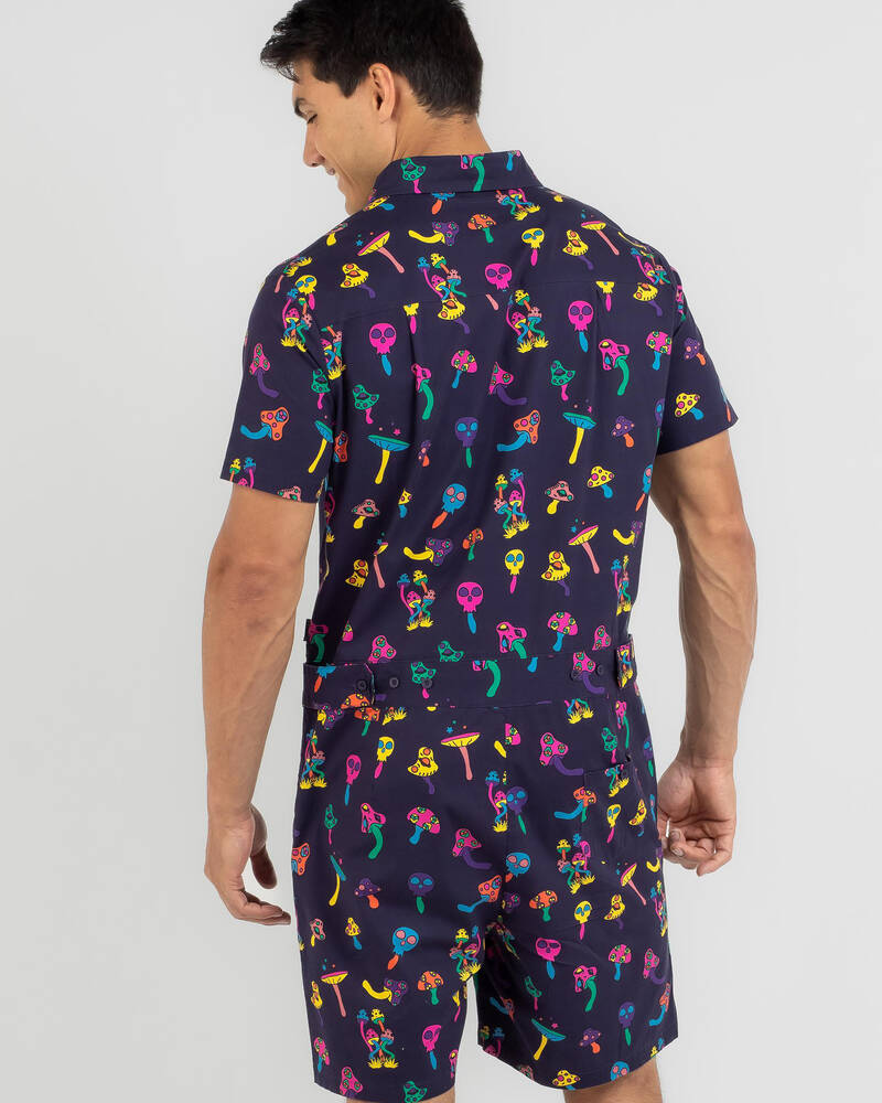 Lucid Shroom Romper for Mens