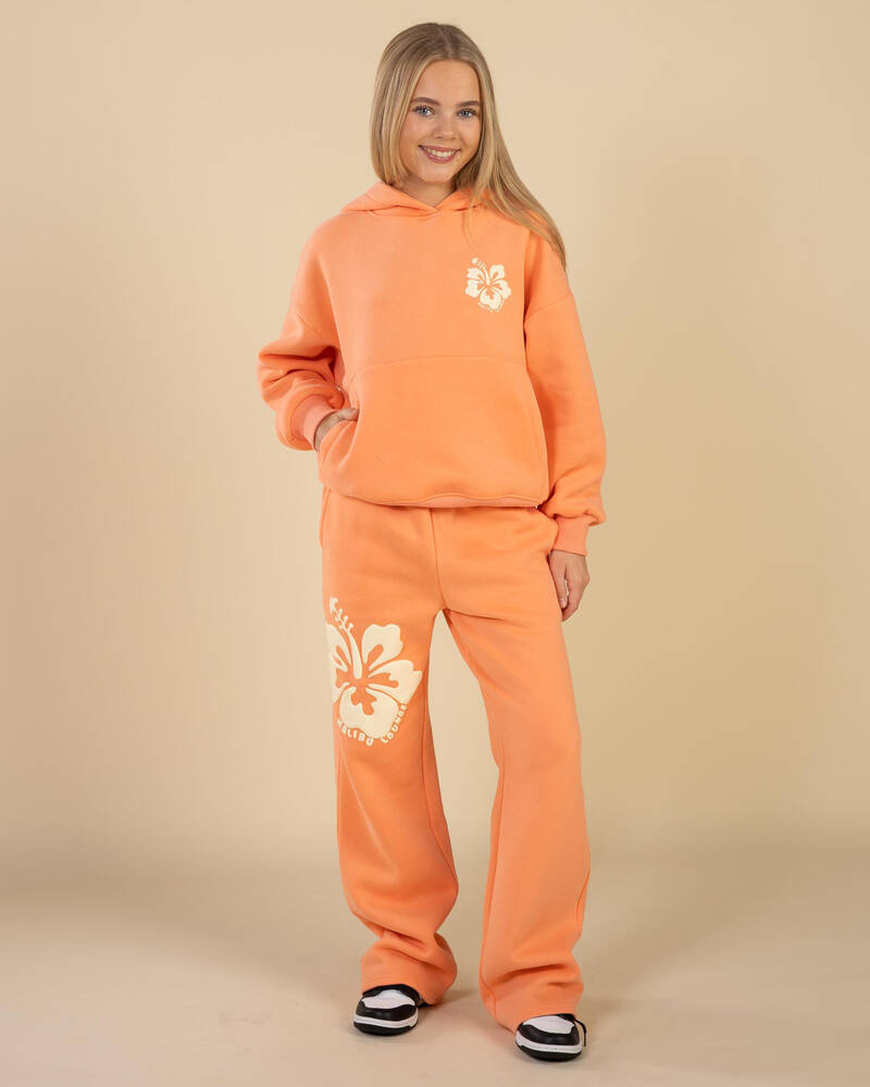 Malibu Lounge Girls&rsquo;Hibiscus Sweatpants for Womens