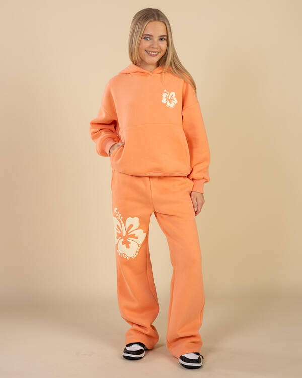 Malibu Lounge Girls&rsquo;Hibiscus Sweatpants for Womens