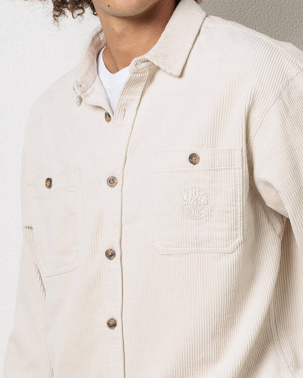 Rip Curl Premium Surf Cord Long Sleeve Shirt for Mens