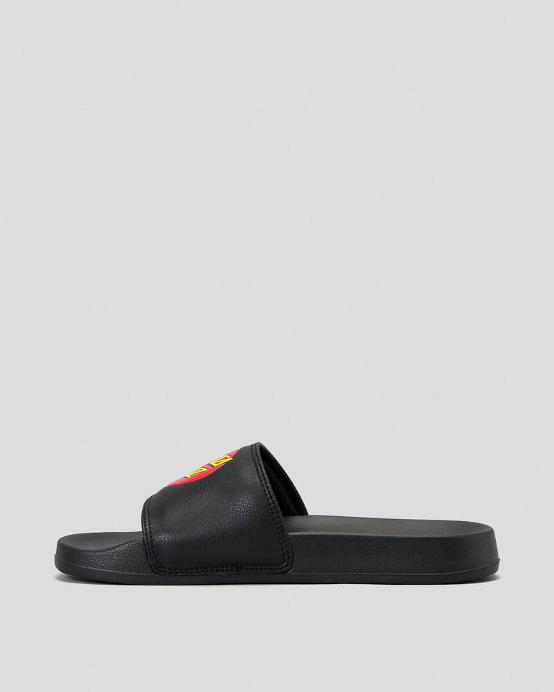 Santa Cruz Boys' Classic Dot Slides for Mens