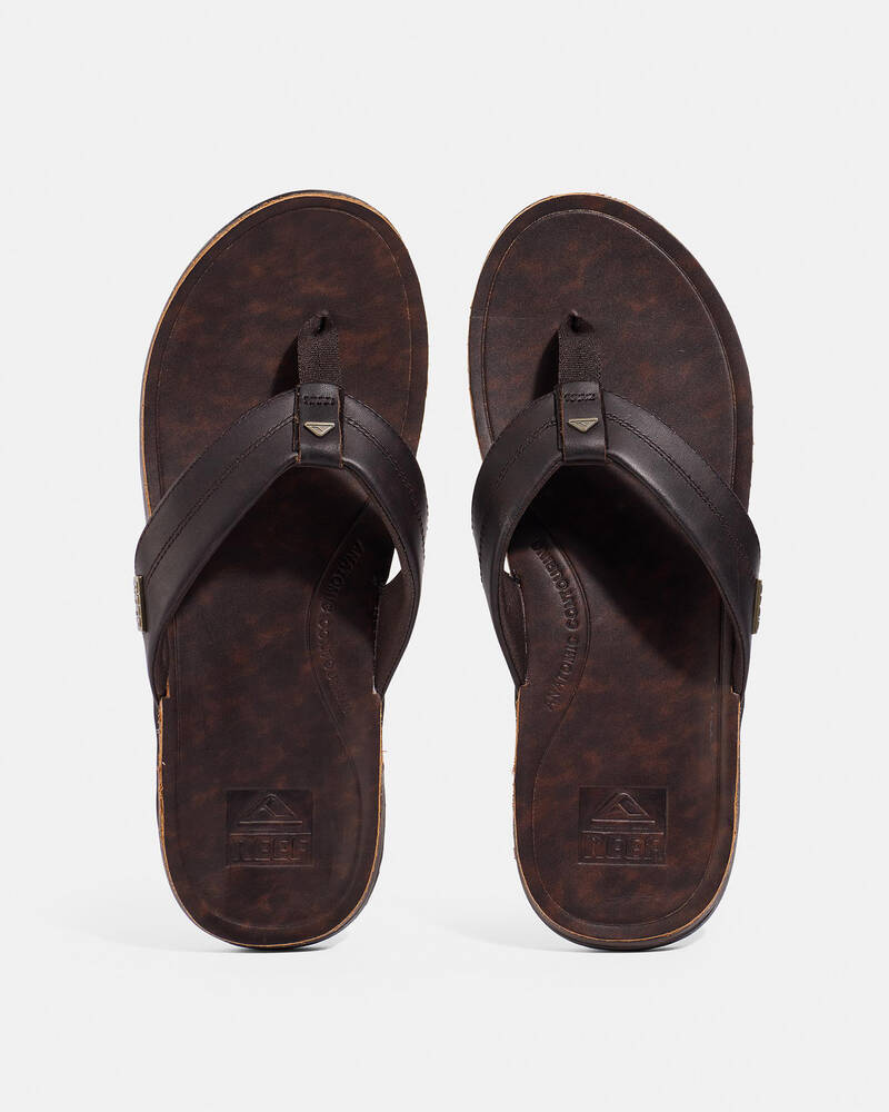 Reef Leather Offshore Thongs for Mens