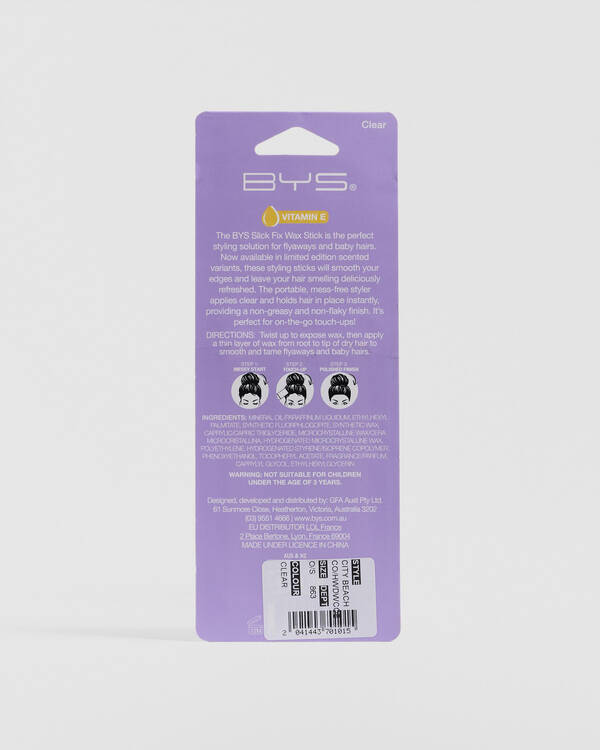 BYS Scented Coconut Slick Fix Wax Stick for Womens