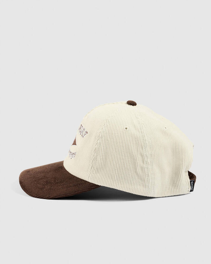 Jacks Wavecrest Cord Five Panel Cap for Mens