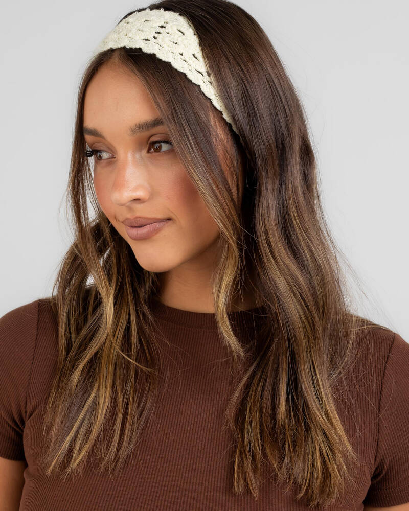 Karyn In LA Crochet Headband for Womens