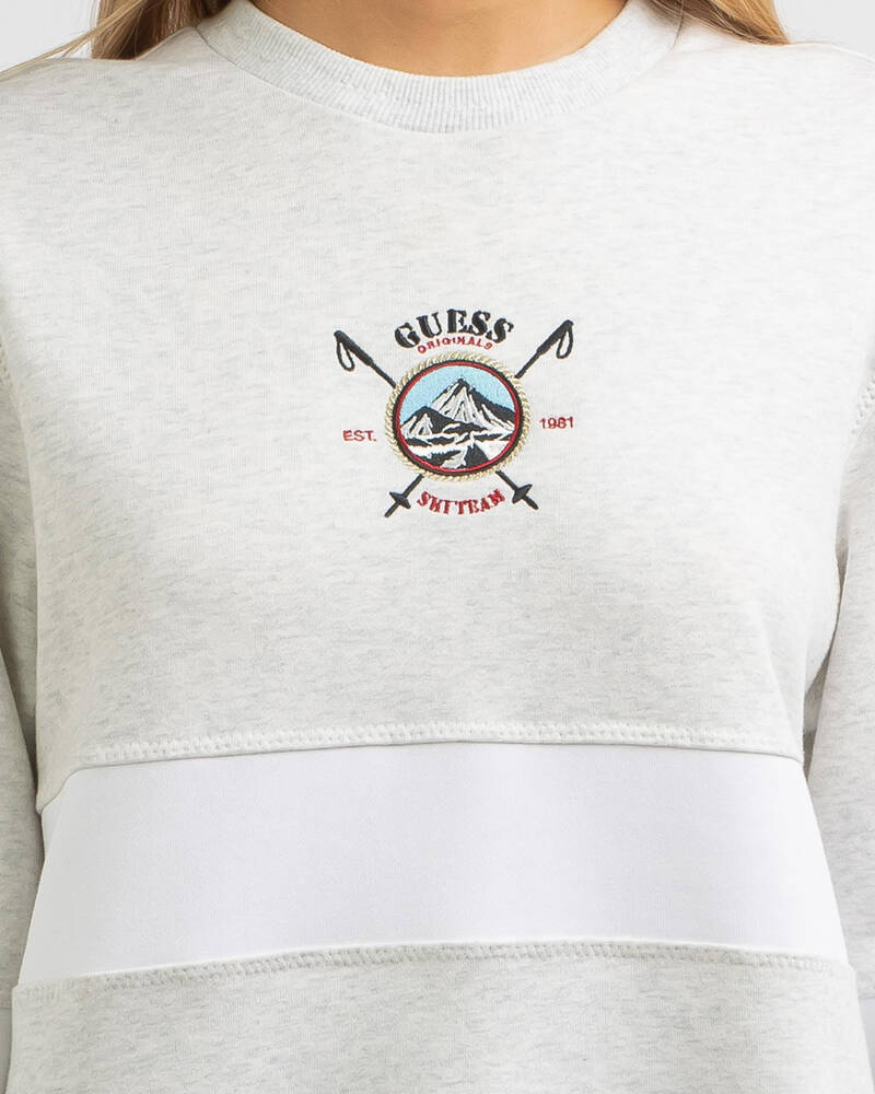 GUESS Originals Damon Vintage Sweatshirt for Womens