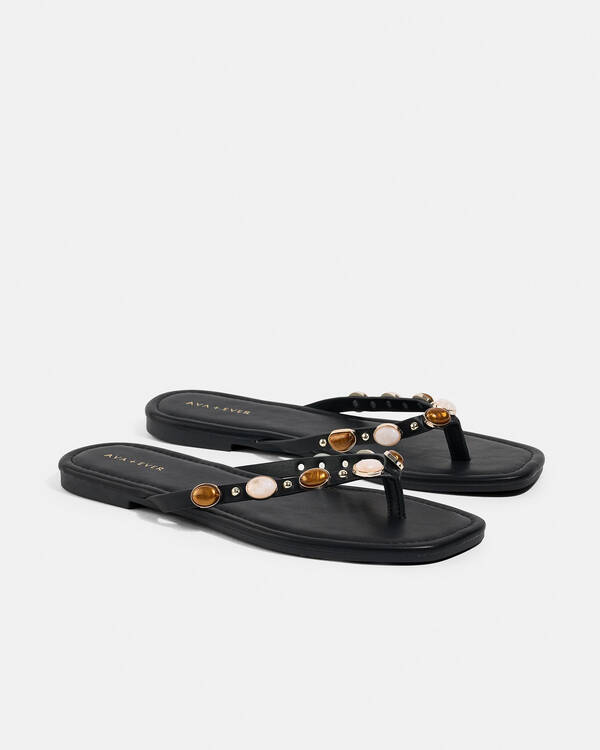Topaz Thong Sandals