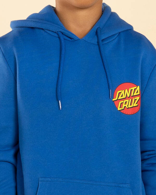 Santa Cruz Boys' Classic Dot Puff Chest Hoodie for Mens