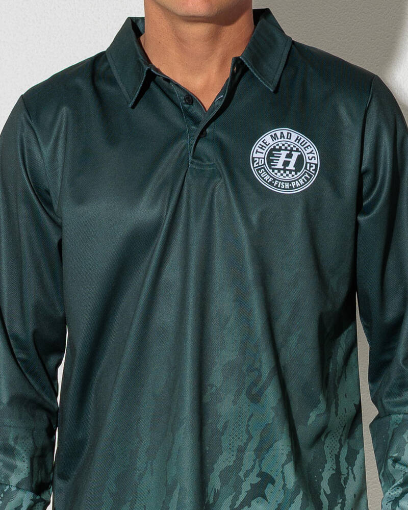 The Mad Hueys Checker Hueys Fishing Shirt for Mens