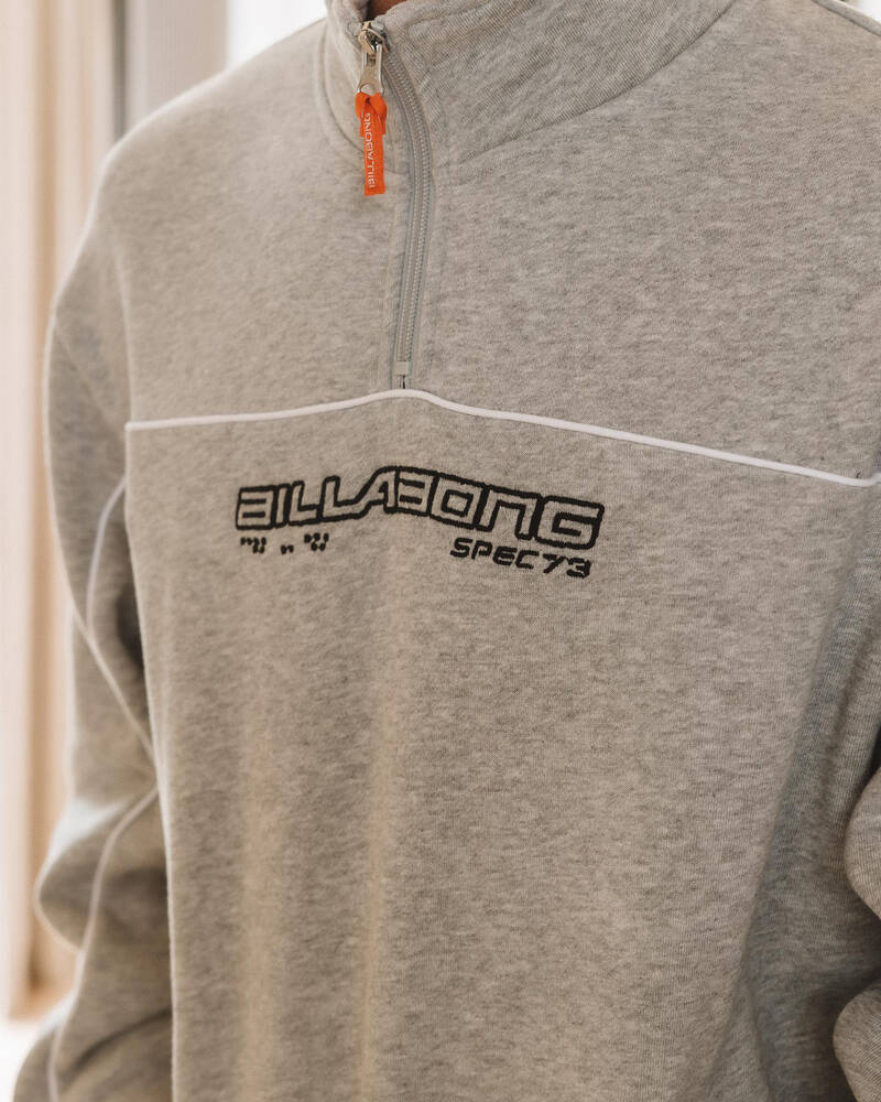 Billabong Spec 73 1/4 Zip Sweatshirt for Mens