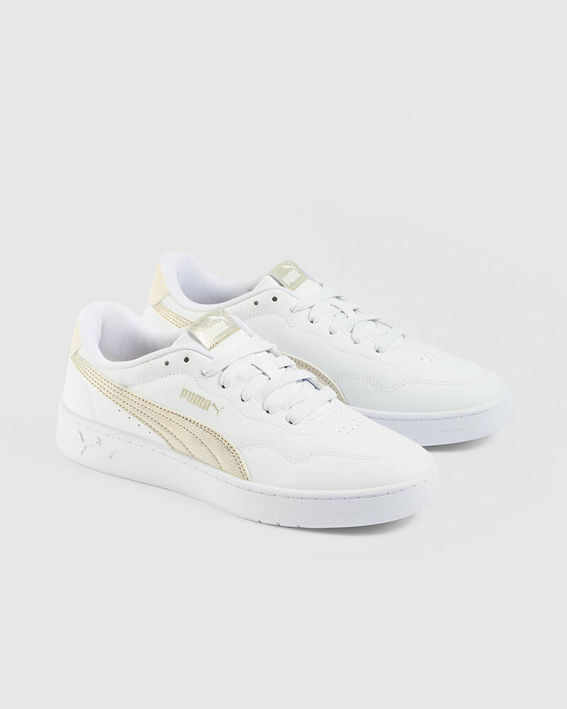 Puma Womens Court Lally Metallic Whisper for Womens