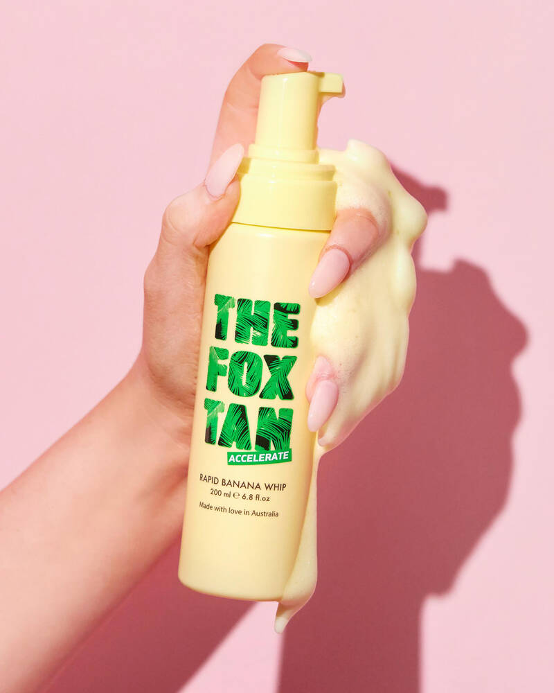 The Fox Tan Rapid Banana Whip 200ml for Unisex