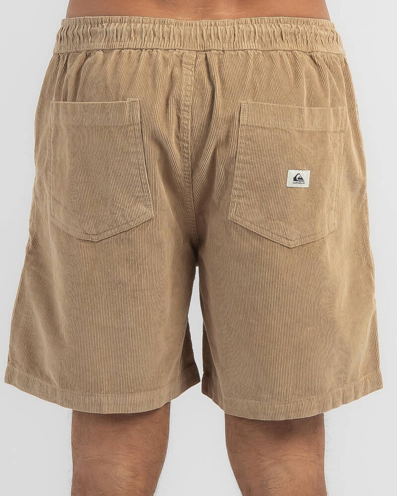 Quiksilver Taxer Cord Walk Shorts for Mens