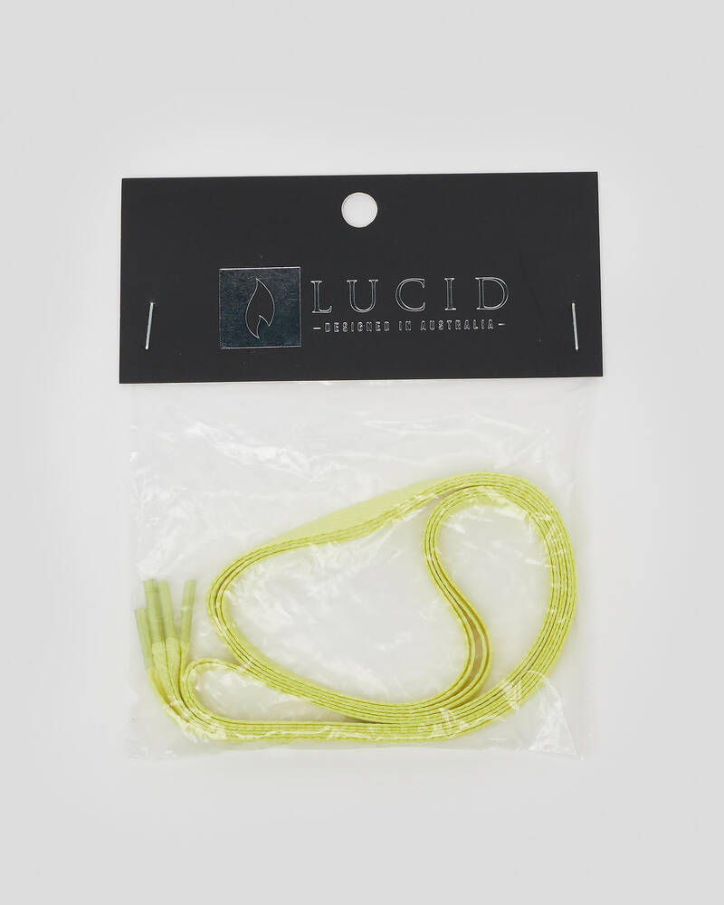 Lucid Neon Yellow Shoe Laces for Unisex