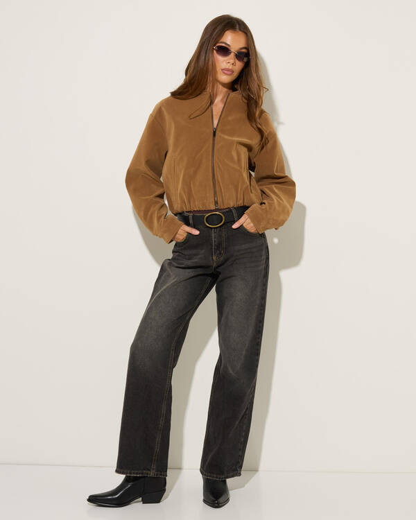 Ava And Ever Dallas Faux Suede Jacket for Womens