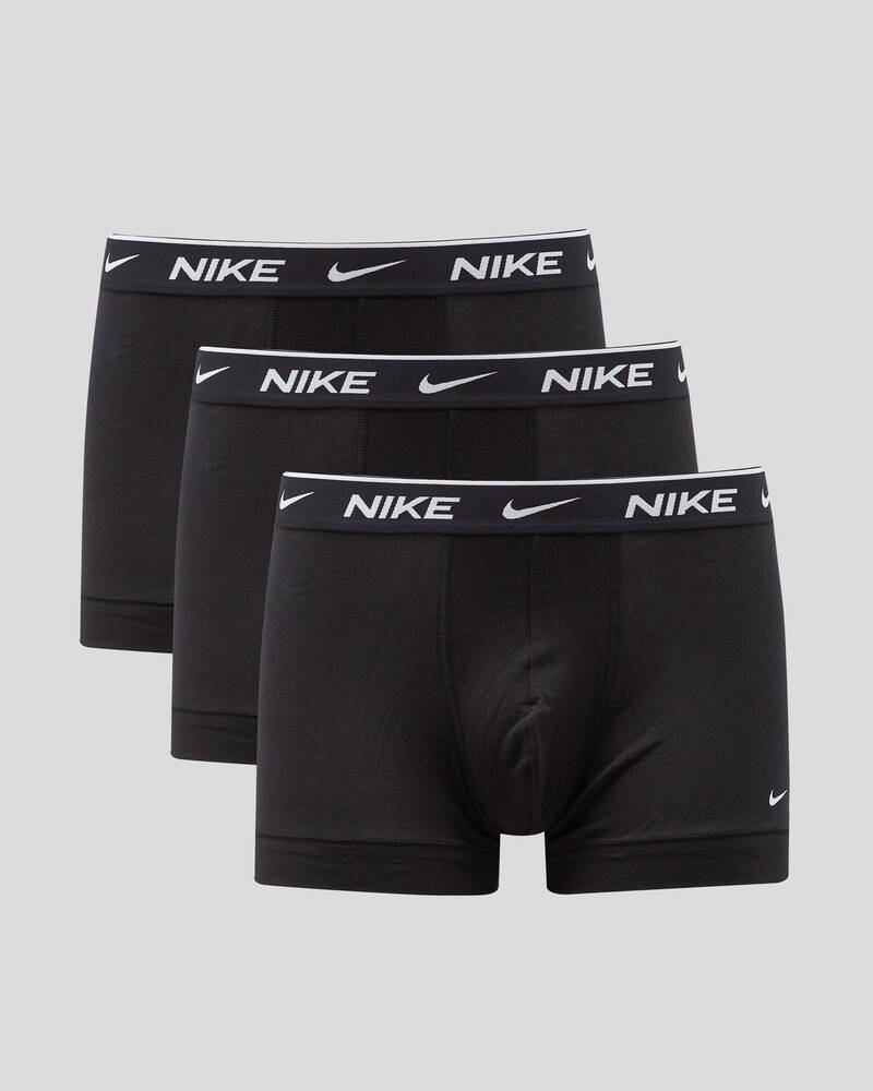 Nike Everyday Cotton Stretch Trunks 3 Pack for Mens