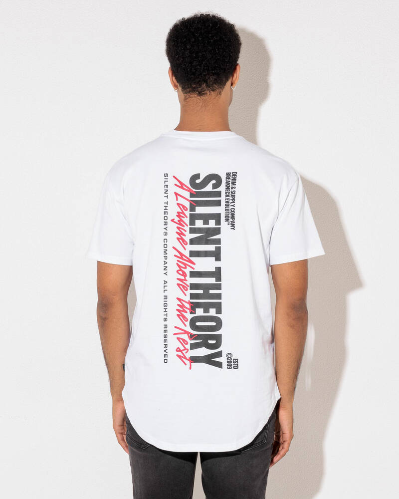 Silent Theory League Scoop T-Shirt for Mens