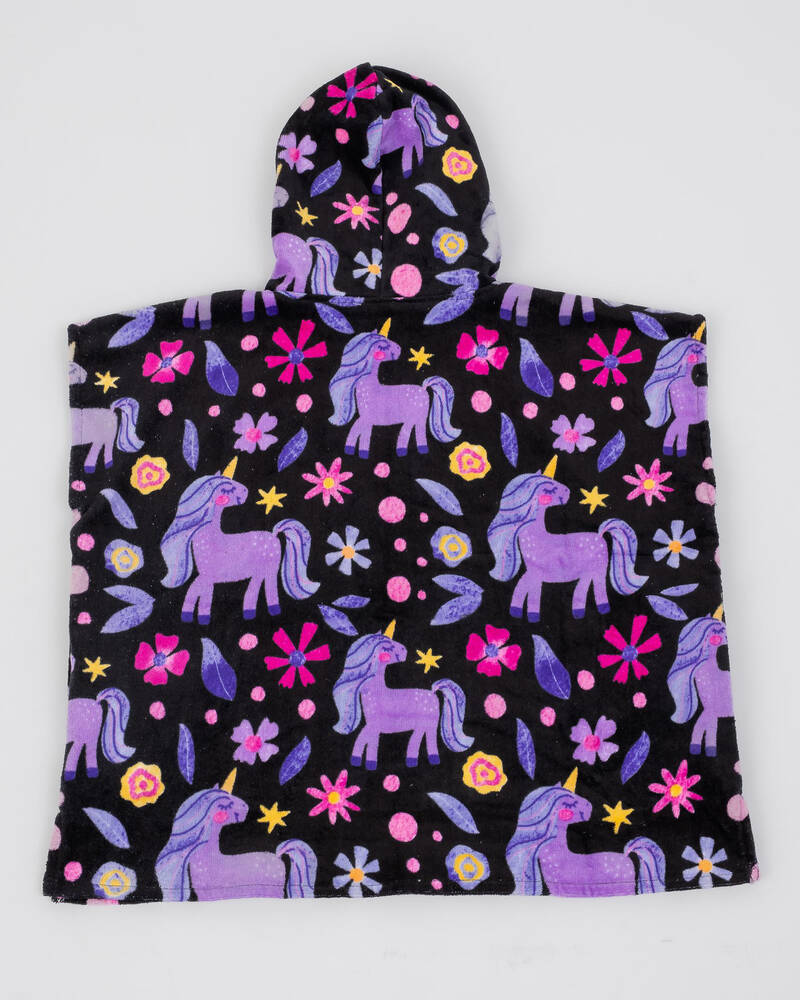 Topanga Toddlers' Sparkly Unicorn Hooded Towel for Womens