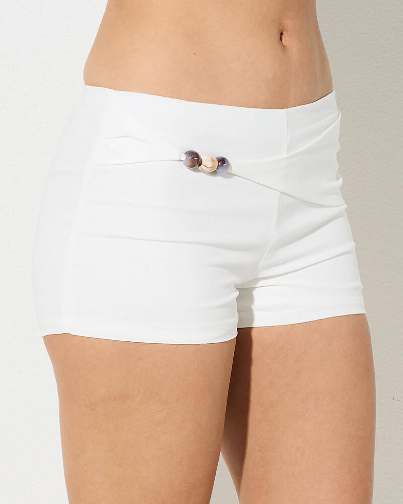 Mooloola Pacific Palms Micro Shorts for Womens