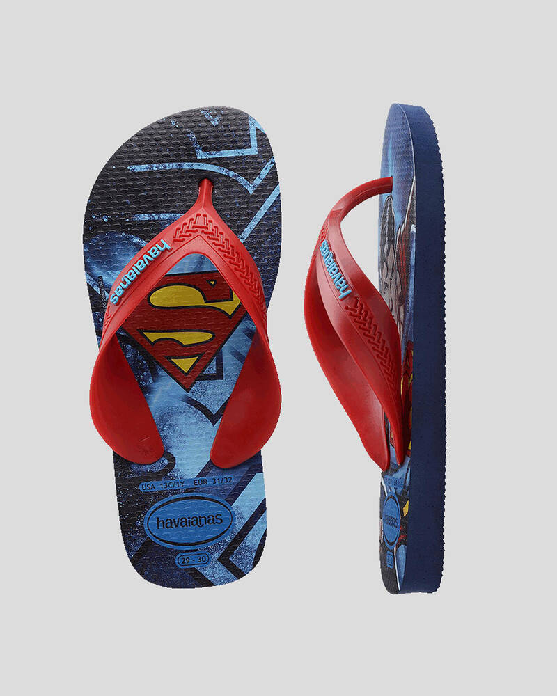 Havaianas Kids' Max Heros Superman Thongs for Mens