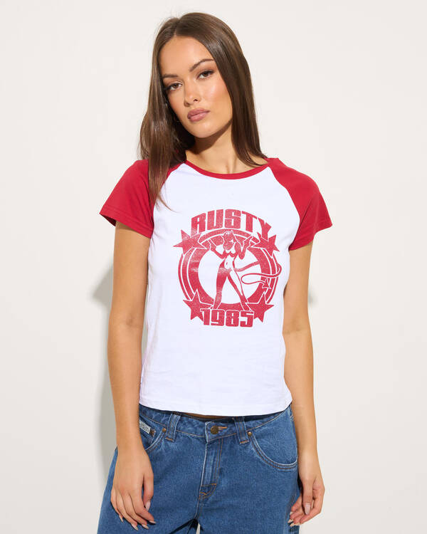 Daring Devil Cap Sleeve Baby Tee
