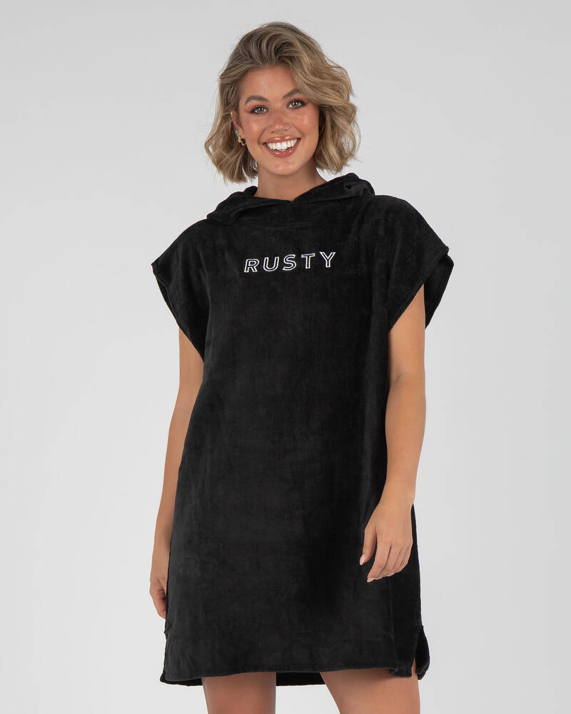 Rusty Essentials Hooded Towel for Womens