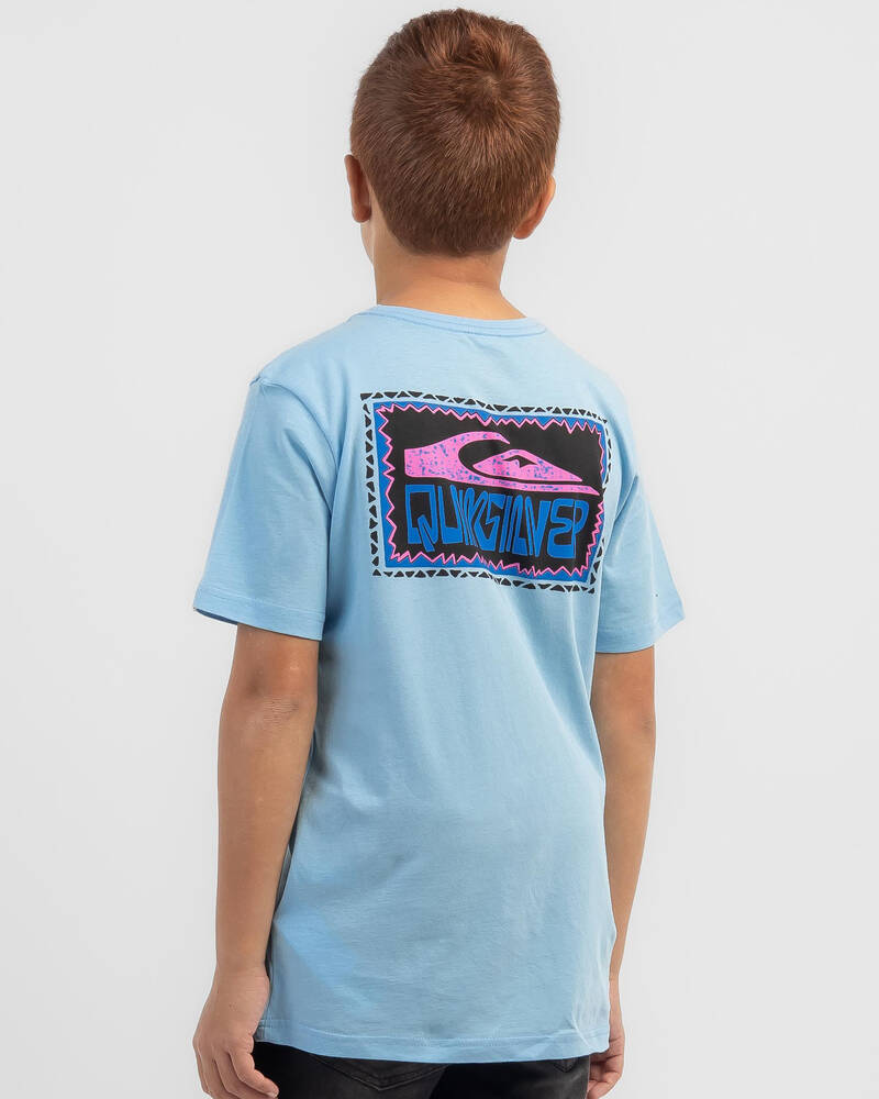 Quiksilver Boys' Warped Frames T-Shirt for Mens