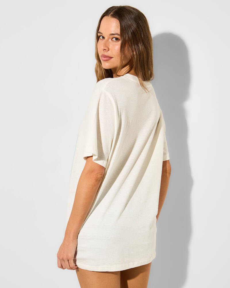 Rhythm Ocean Wave Oversized T-Shirt for Womens