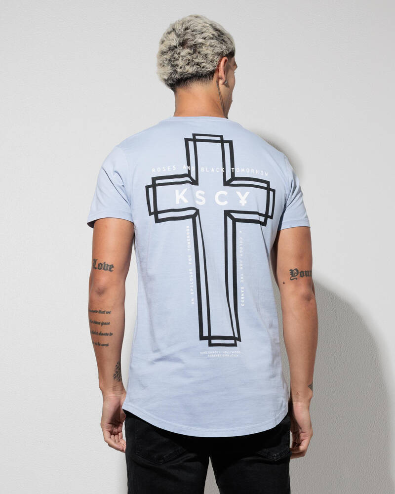 Kiss Chacey Sanctus Dual Curved T-Shirt for Mens