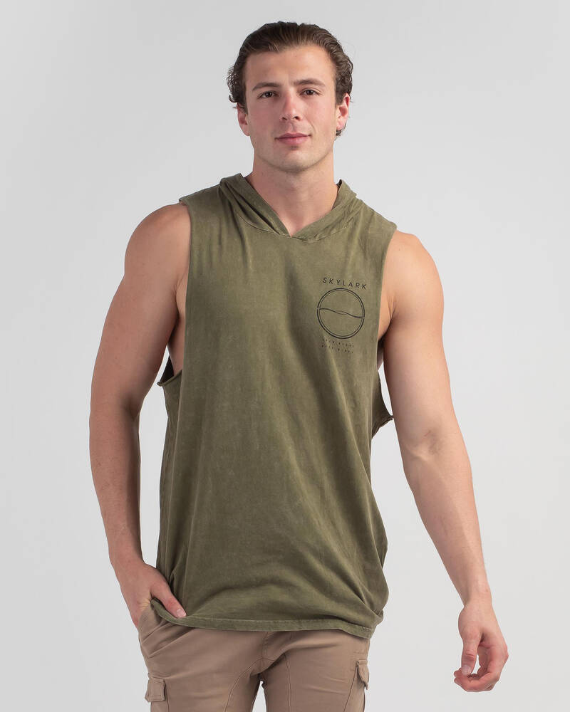 Skylark Inbound Hooded Muscle Tank for Mens