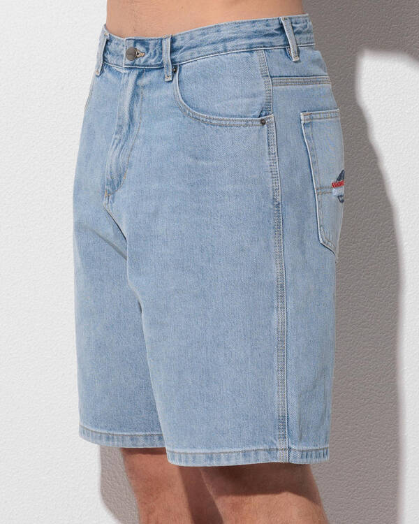 Worship Supplies Globo Big Dawg Jean Shorts for Mens