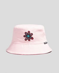 Santa Cruz Girls' Vibes Repeat Mono Bucket Hat for Womens image number null