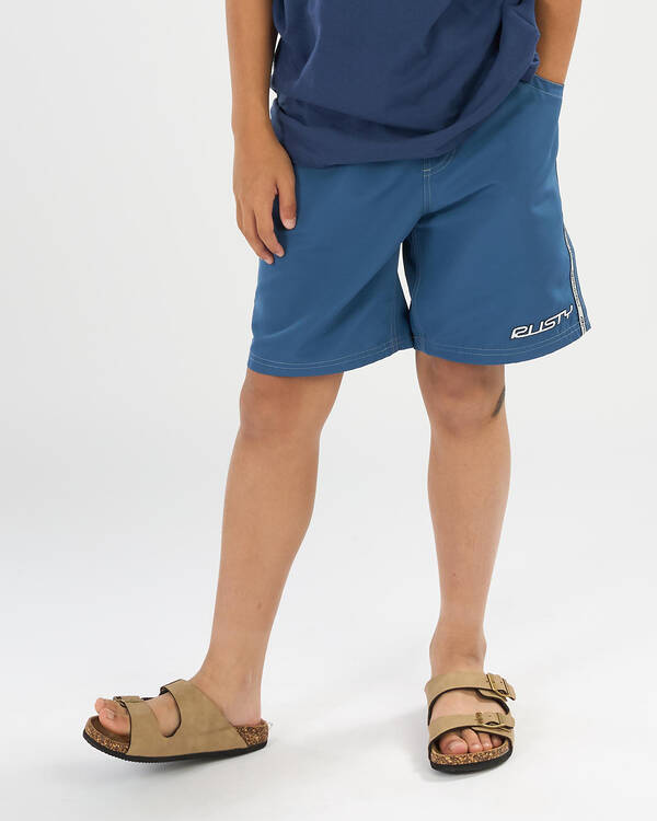 Boys' Flip Daddy Elastic Board Shorts