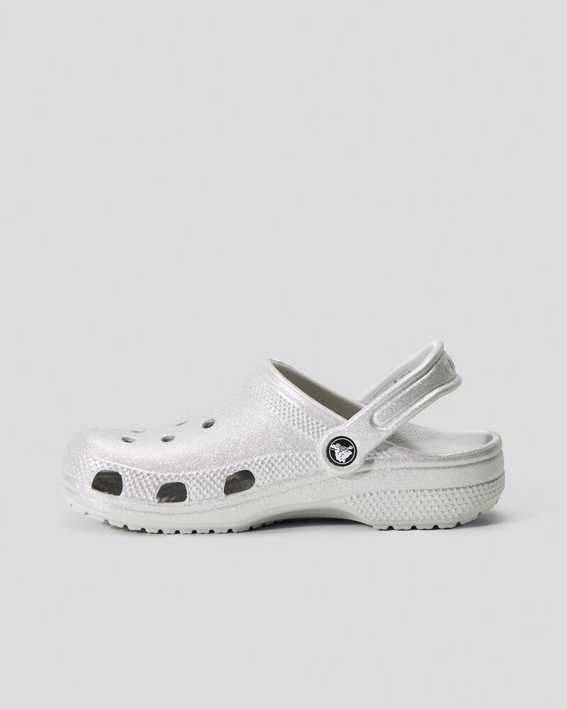 Crocs Kids' Glitter Clogs for Mens