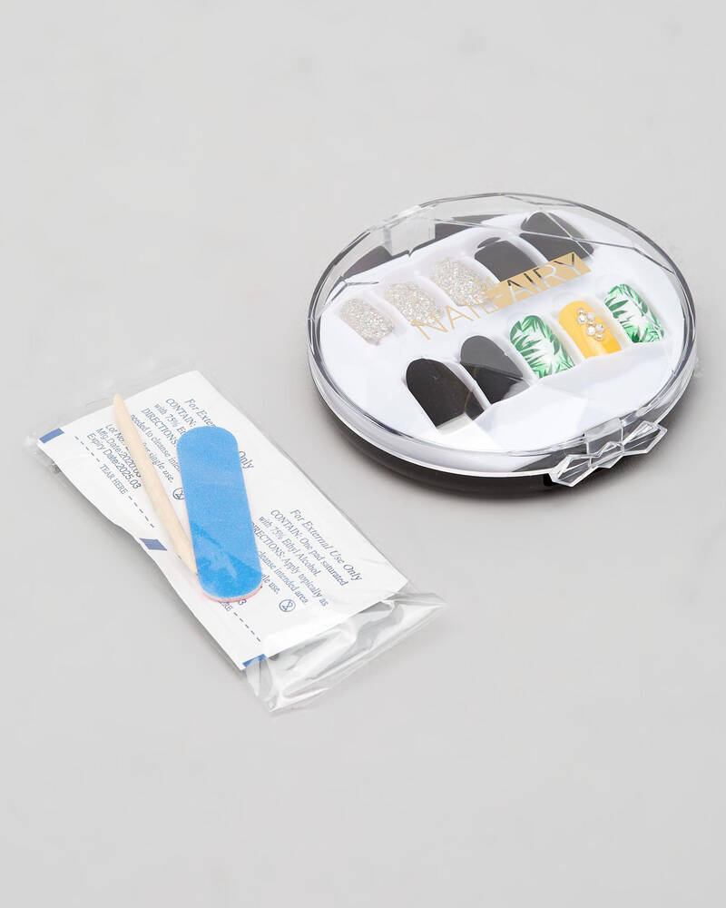 Mooloola Tropical Paradise Fake Nail Pack for Womens