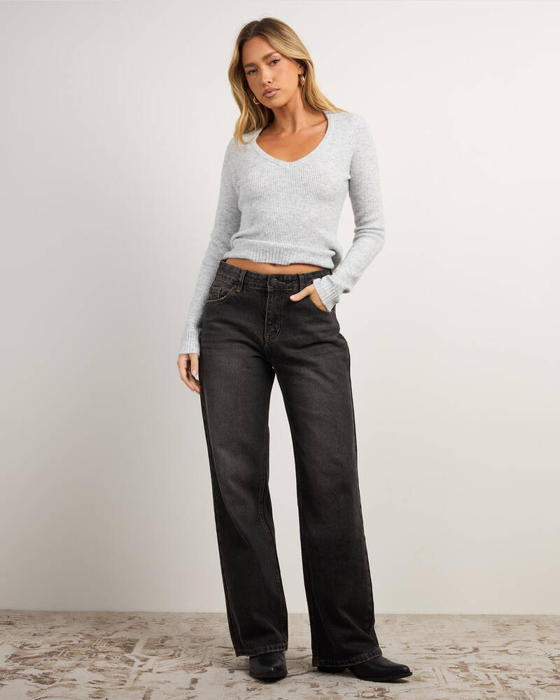 DESU Icon Straight Leg Jeans for Womens