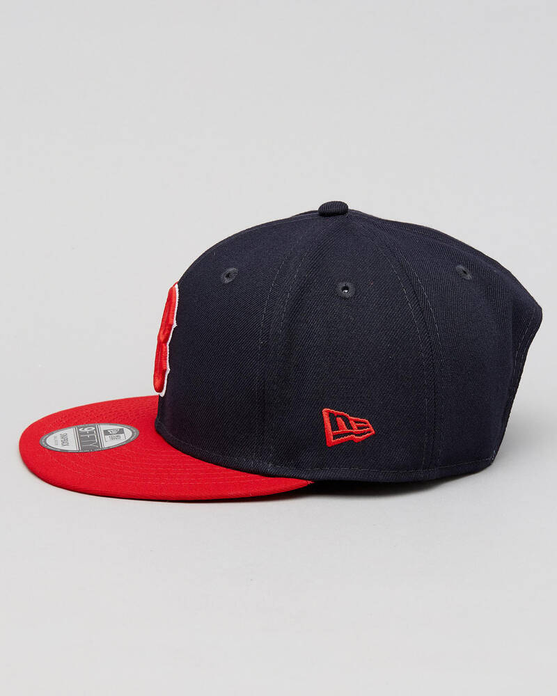 New Era Boston Red Sox Flatpeak Cap for Mens